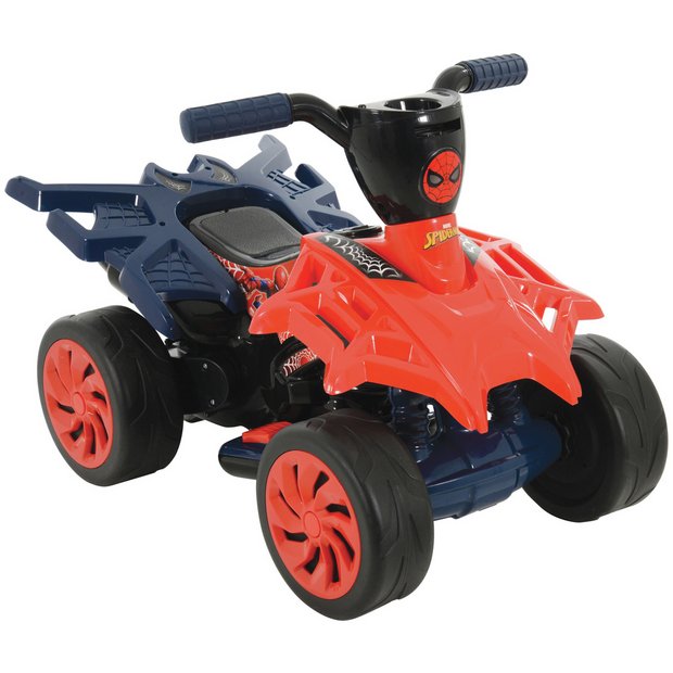 Buy Marvel Spider Man 6V Web Slinger Mini Quad Powered Vehicle