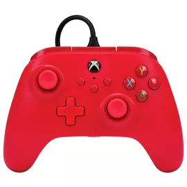 PowerA Xbox Series X/S & One Wired Controller - Core Red