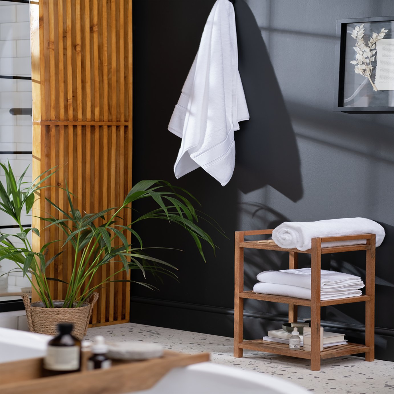 Habitat Supersoft Plain 2 Pack Hand Towel