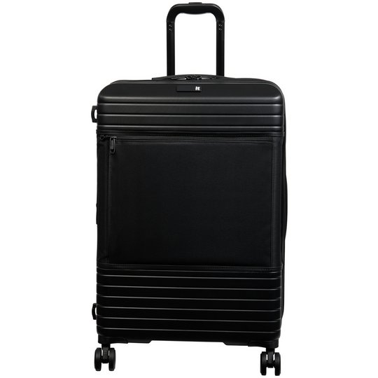 it Luggage Expandable 8 Wheel Hard Suitcase - Medium, Black