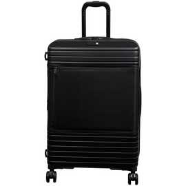 IT Hard Medium Size Expandable 8 Wheel Suitcase - Black