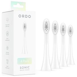 Ordo Sonic+ White Electric Brush Heads - 4 Pack