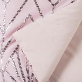 Argos Home Sequin Bedspread - Blush