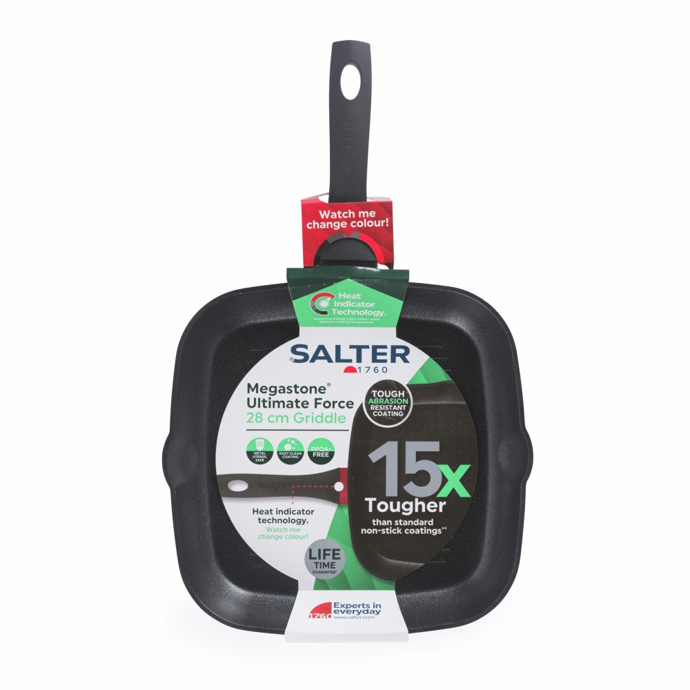 Salter 15x Mega Thermo 28cm Griddle Pan