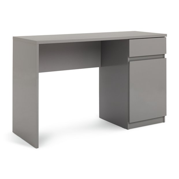 Study shop table grey