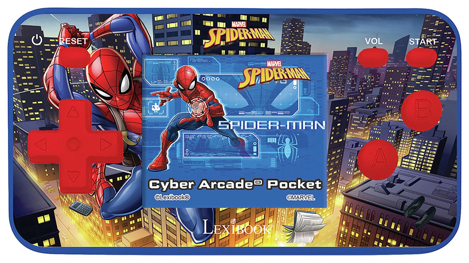 Lexibook 1.8" Cyber Arcade Handheld Console - Spider-Man