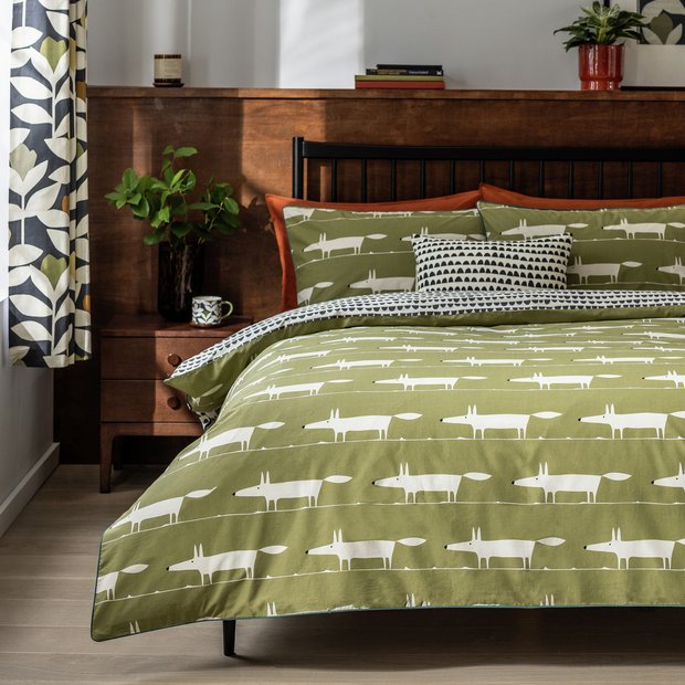 Buy Habitat x Scion Cotton Mr Fox Bedding Set Single Duvet covers and sets Habitat