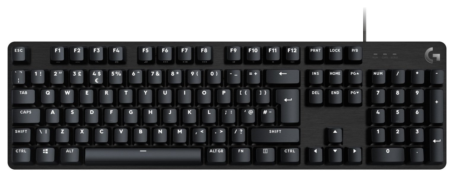 Logitech G413 SE Wired Gaming Keyboard - Black