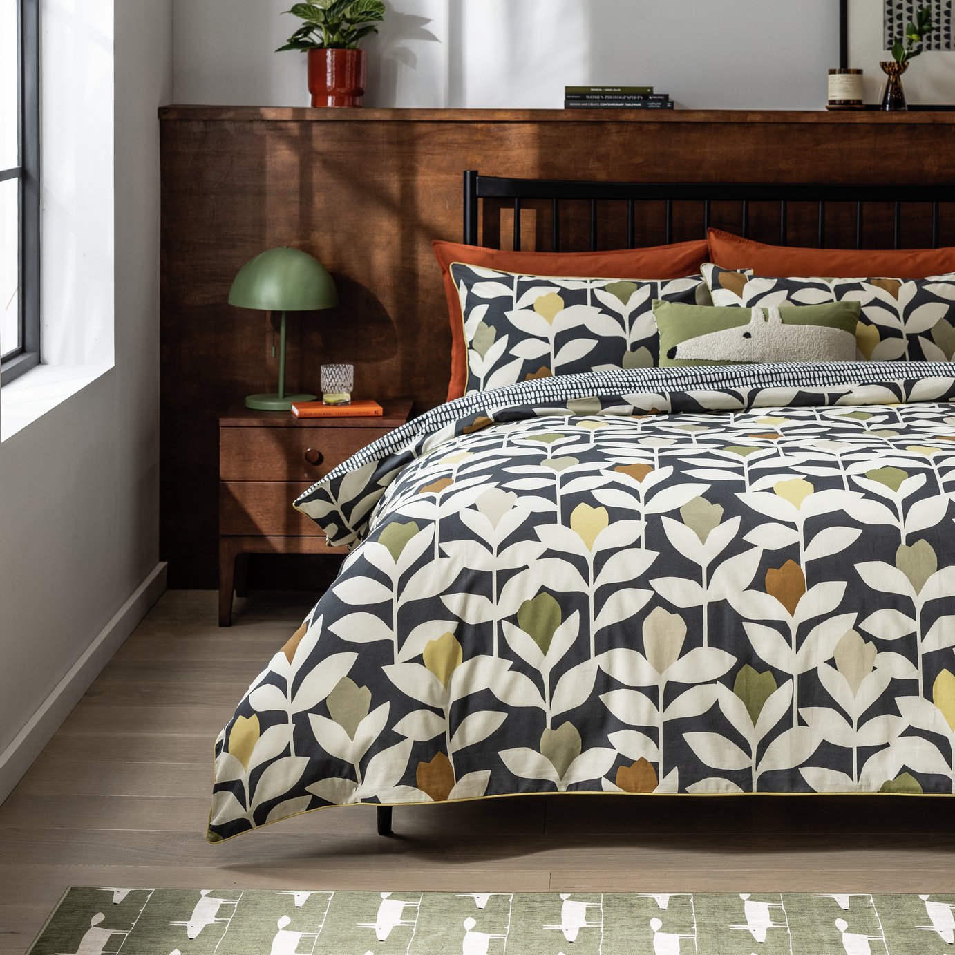Habitat x Scion Cotton Padukka Bedding Set - Superking