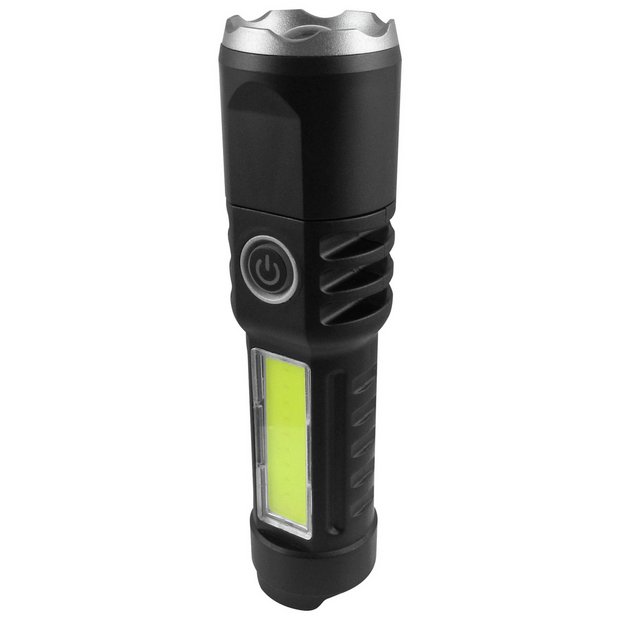 Buy Uni-Com 3W LED Rechargeable Torch | Camping lights | Argos