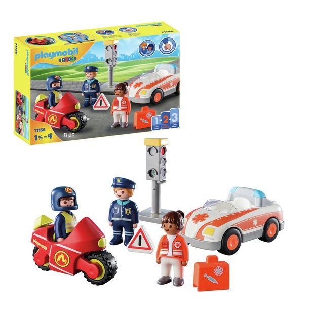 Playmobil fire station store argos