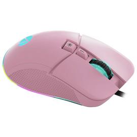 STEALTH Light-Up USB Gaming Mouse - Blush