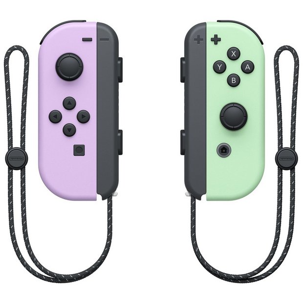 Buy Switch Joy-Con Controller Pair & Green | Switch controllers | Argos