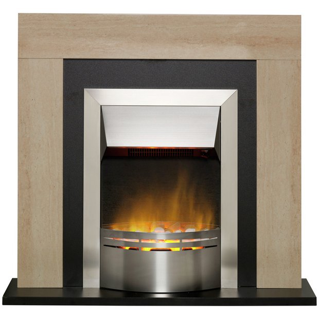 Buy Dimplex Marbello Electric Fire Suite Marble Effect Electric