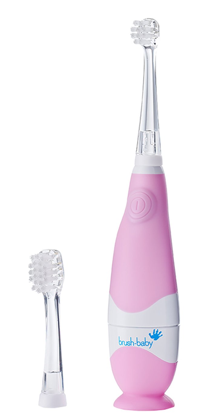 brush-baby Sonic Kids Electric Toothbrush - Pink