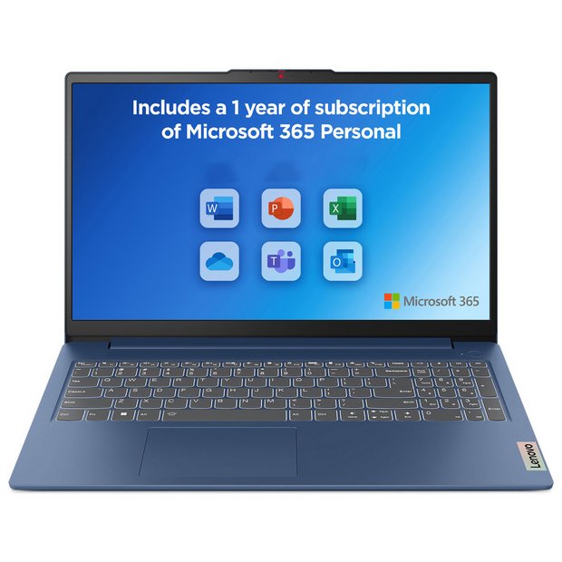 Buy Lenovo IdeaPad Slim 3i 16in Intel 4GB 128GB Laptop Blue