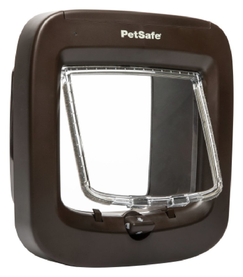 PetSafe Manual Locking Cat Flap-Brown