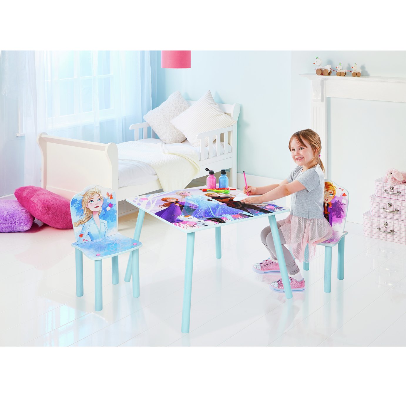 argos kids study table