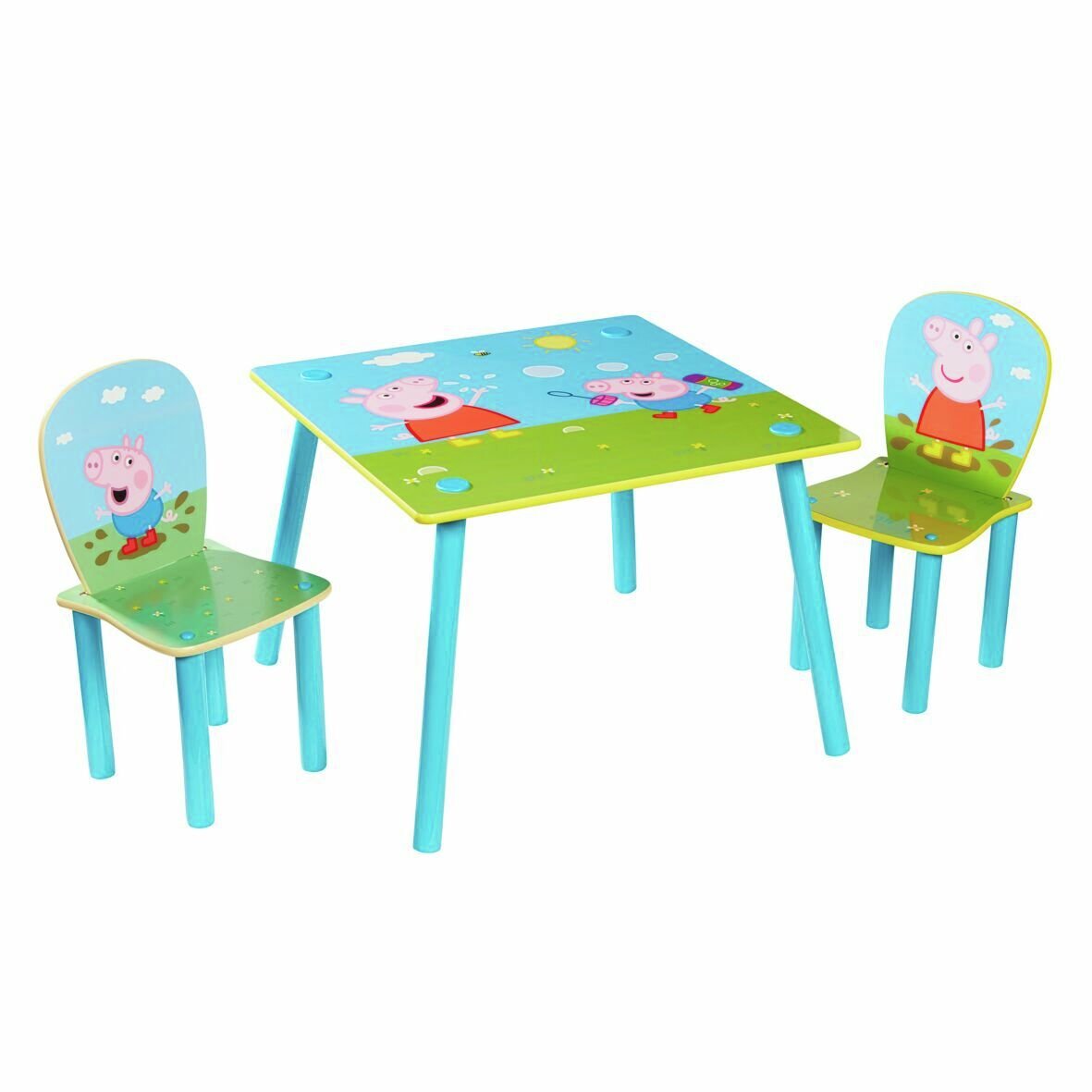 peppa pig activity table and chair