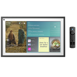 Amazon Echo Show 15 with Remote, Alexa and Fire TV Built In
