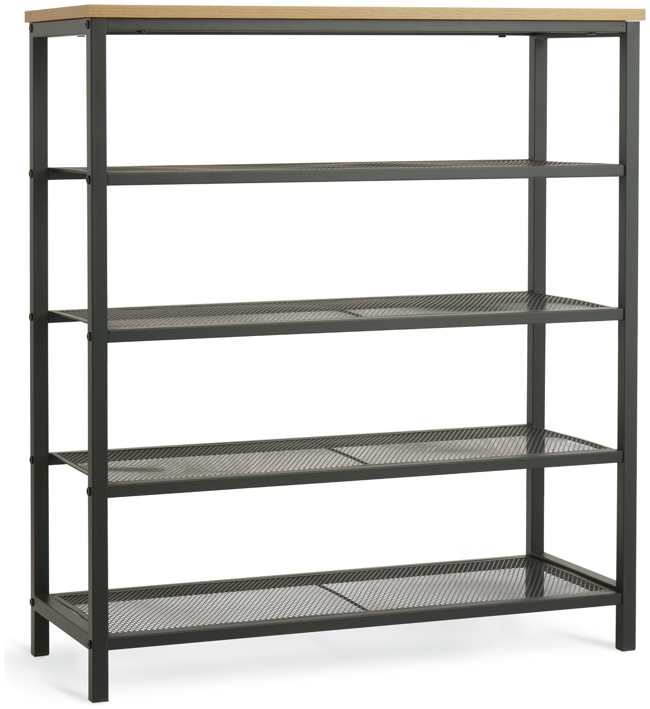 Argos Home Loft Living 5 Shelf Shoe Storage Rack - Black