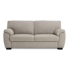Buy Argos Home Milano Leather 3 Seater Sofa Ivory Sofas Argos
