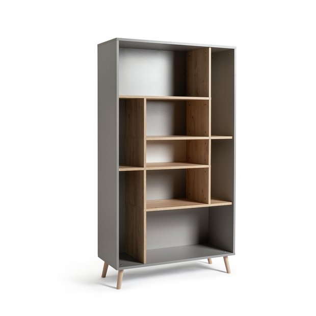 Buy Habitat Skandi Wide Shelving Unit - Grey | Bookcases and shelving units | Argos