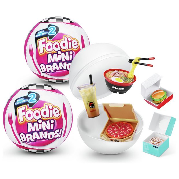 Buy Zuru Foodie Mini Brands Series 2 Capsule 2 Pack, Playsets and figures