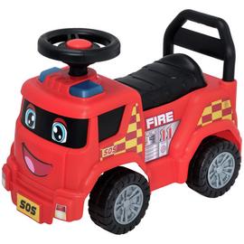 EVO Foot To Floor Fire Engine Ride On 