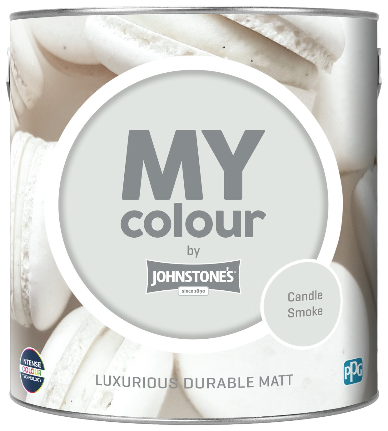 Johnstone My Colour Durable Matt Paint 2.5L - Candle Smoke