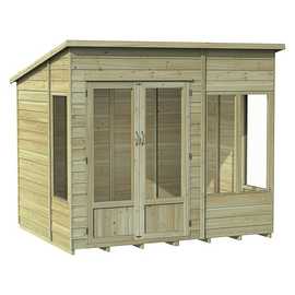 Forest Oakley Overlap Pent Summerhouse - 8 x 6ft