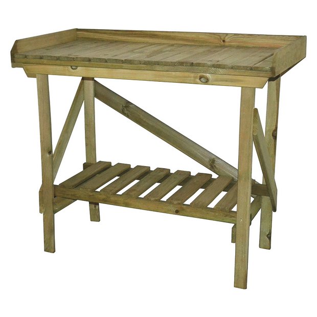 Argos potting store table