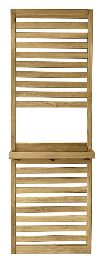 Forest Slatted Wall Planter 1 Shelf