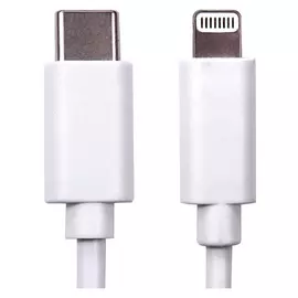 USB Type C to Lightning 1m Cable - White