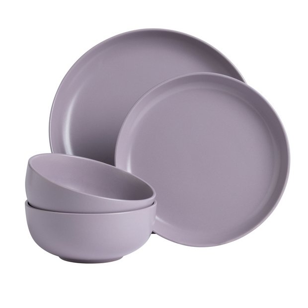 Purple dinner plates hotsell