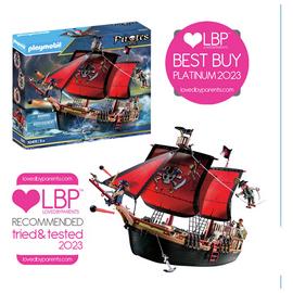 Playmobil 70411 Large Floating Pirate Ship with Cannon