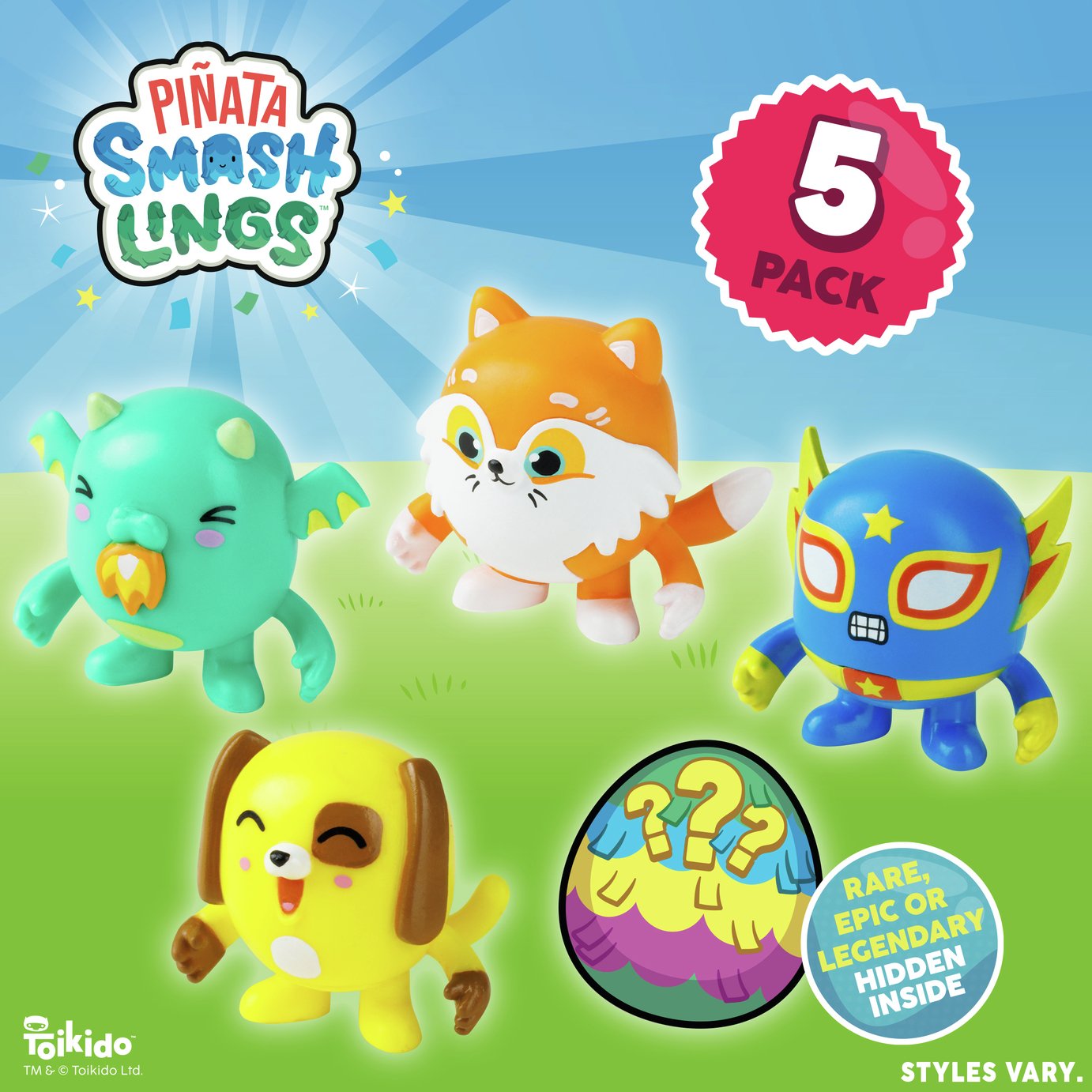 Pinata Smashlings 5 Pack Pinata Box