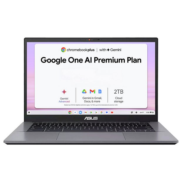 Buy ASUS CX34 14in i3 8GB 256GB Chromebook Plus Chromebooks Argos