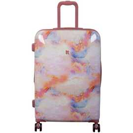 IT Hard Expandable 8 Wheel Cabin Suitcase - Marble Effect