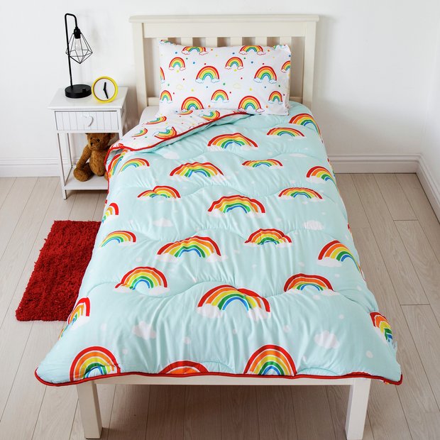 Buy Rest Easy Sleep Better Rainbows Kids Bedding Set Single