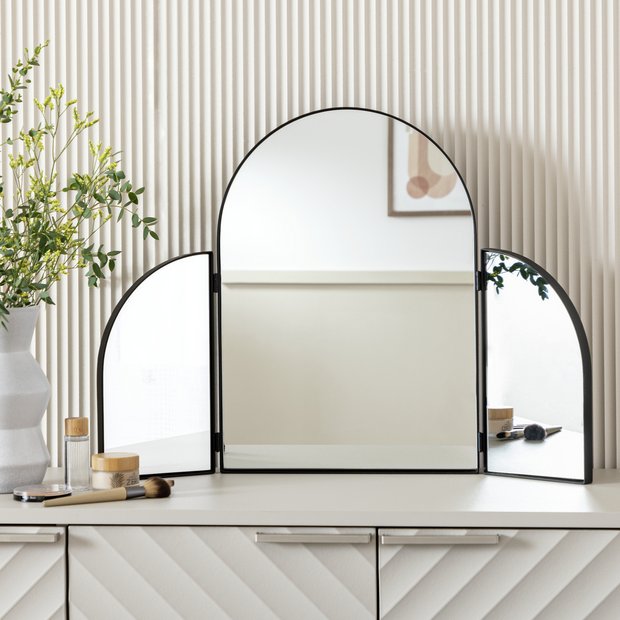 Argos mirrored deals console table