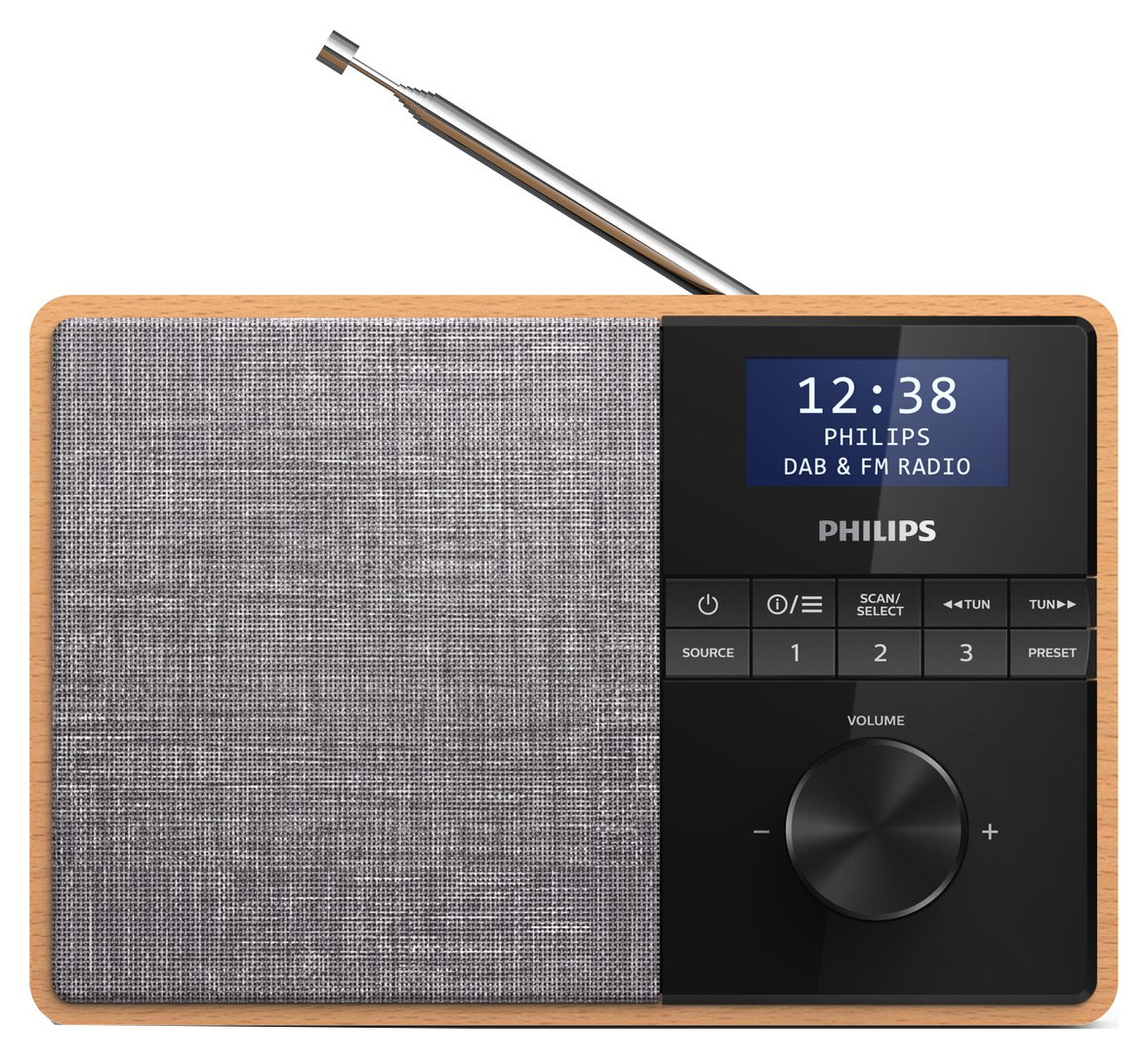 Philips TAR5505/10 Portable DAB+ Digital Home Radio