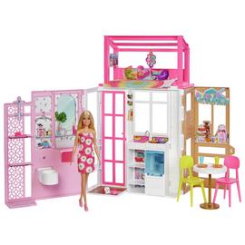 Miniature barbie house deals