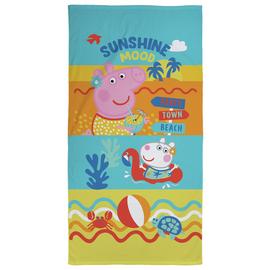 Peppa pig towel set hotsell
