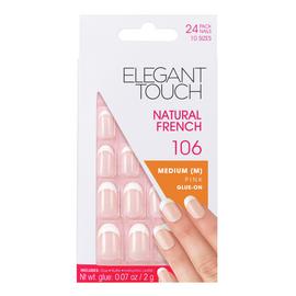 Elegant Touch Natural French Nails 106 Manicure Kit