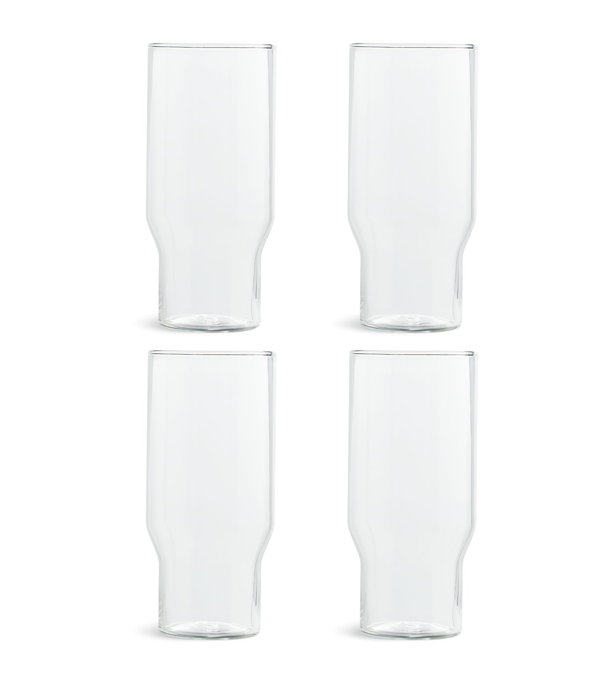 Designed by Sebastian Conran Set of 4 Hi Ball Glasses