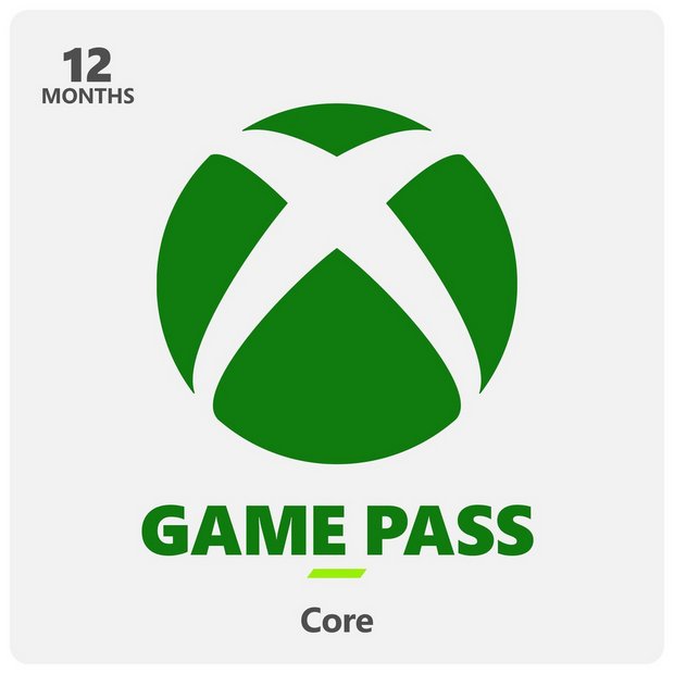 Buy Xbox Game Pass Core 12 Months Digital Download Xbox Game Pass Argos