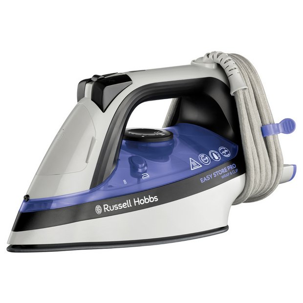 Buy Russell Hobbs Easy Store Pro Wrap Clip Steam Iron 26730 Irons Argos