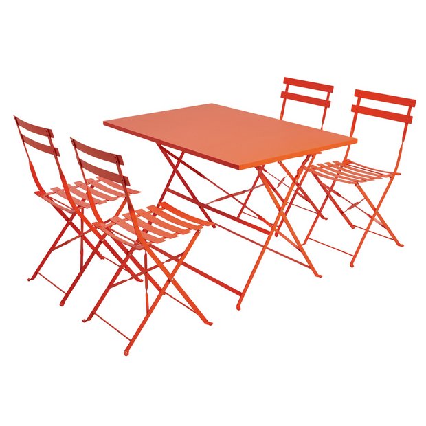 Atlantic 4 seater metal deals patio set