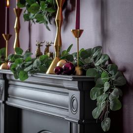 2m luxury chunky xmas xmas tinsel garland tree room home party Results for christmas fireplace garland